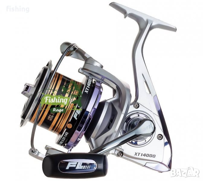 ПРОМО Шаранджийска макара FL XT14000 Silver, снимка 1