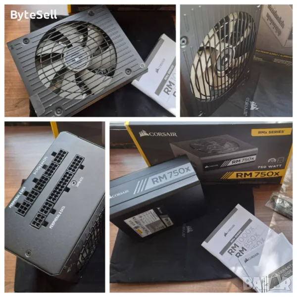 Corsair RMx RM750x – Перфектно състояние!, снимка 1