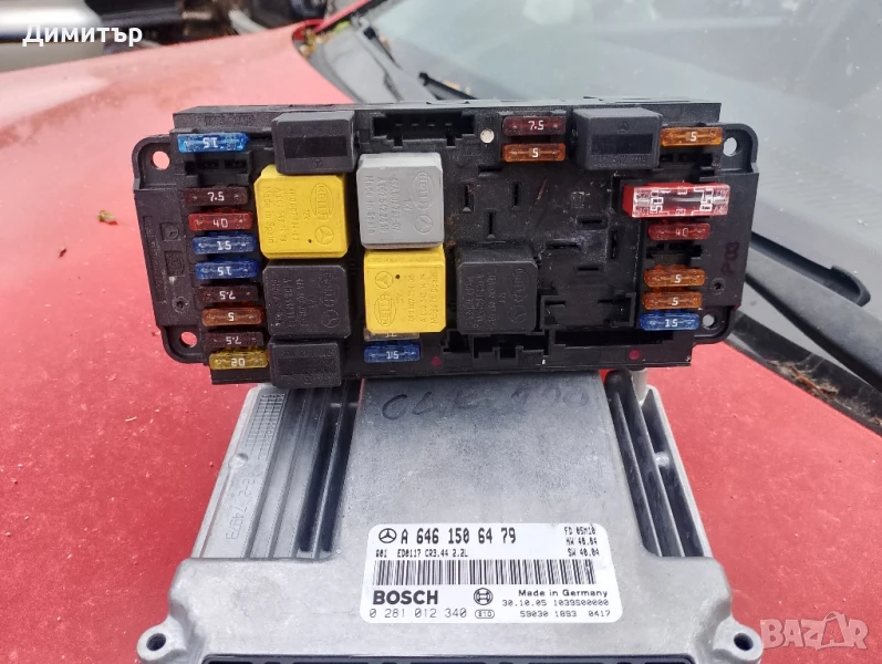 продавам компютър и сам модул за Mercedes clk 220, снимка 1