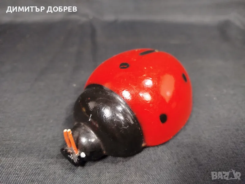 СТАРА РЕТРО СОЦ НРБ МЕХАНИЧНА ИГРАЧКА КАЛИНКА, снимка 1