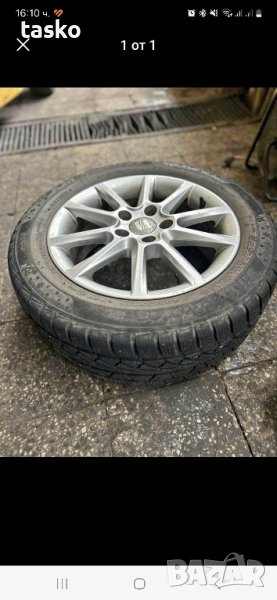 джанти 5х112-57.1с зимни гуми 205/55/16, снимка 1