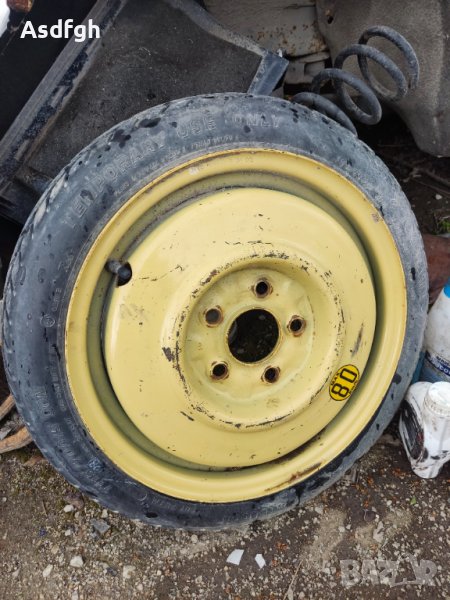 резервна гума тип патерица 5×114,3×67,1 15", снимка 1
