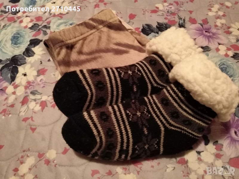 Клин и нови дебели чорапи 116 см. и ПОДАРЪК , снимка 1