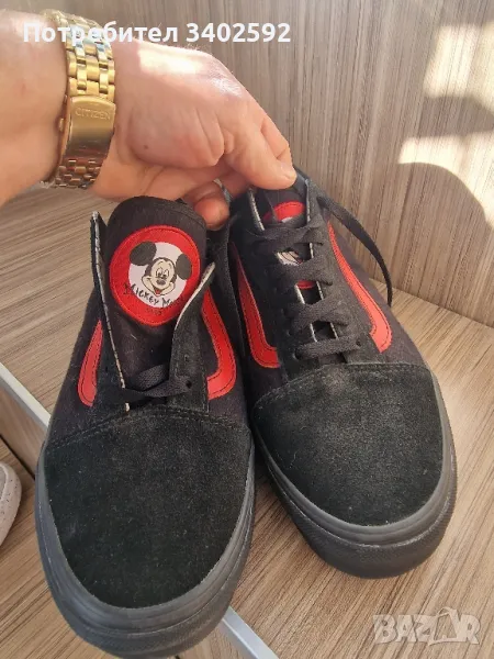Лимитирани кецове Vans mickey mouse 43 номер, снимка 1