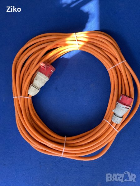 Трифазен силиконов кабел 30 метра, снимка 1