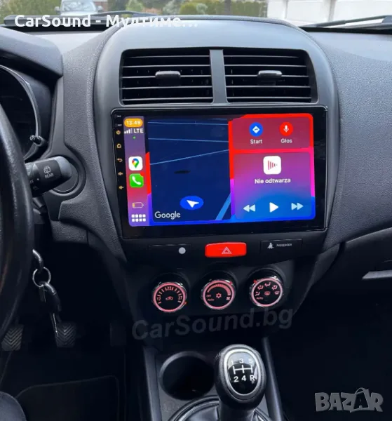 Mitsubishi ASX - 10.1" Android 14 Мултимедия Мицубиши АСХ 10-18 Навигация Андроид, снимка 1