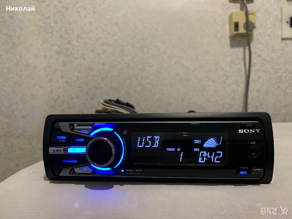 Авто плеър Sony USB, снимка 1