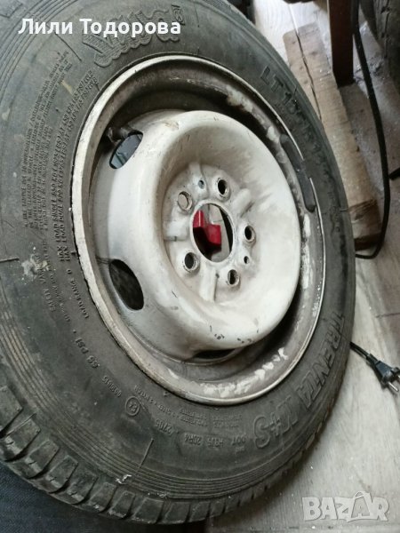 Гуми 185 14 c с джанти 14" за бус Ситроен / Пежо j5, снимка 1