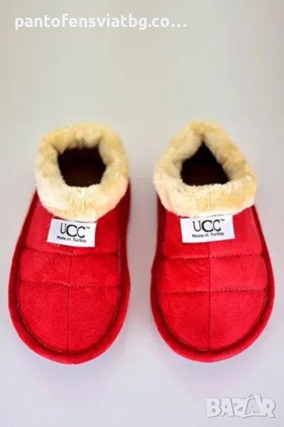 Детски домашни пантофи червено 30/35, снимка 1