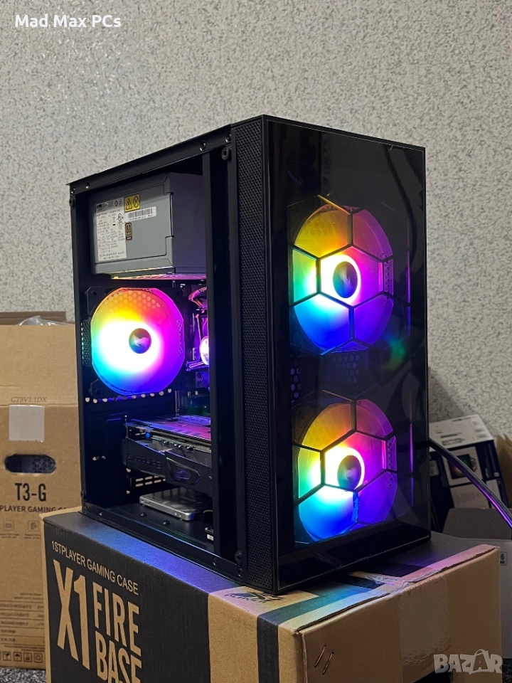 Геймърски компютър i5 4460/ RX 480/ Ram 12GB/ SSD 120GB+500GB, снимка 1