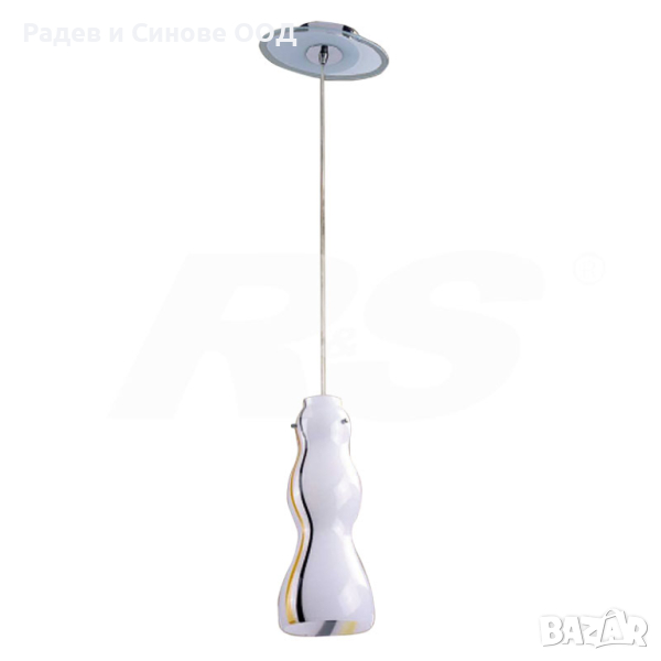 Полилей RS 91584 CR-1H BK+OR 1XE27 (313098), снимка 1