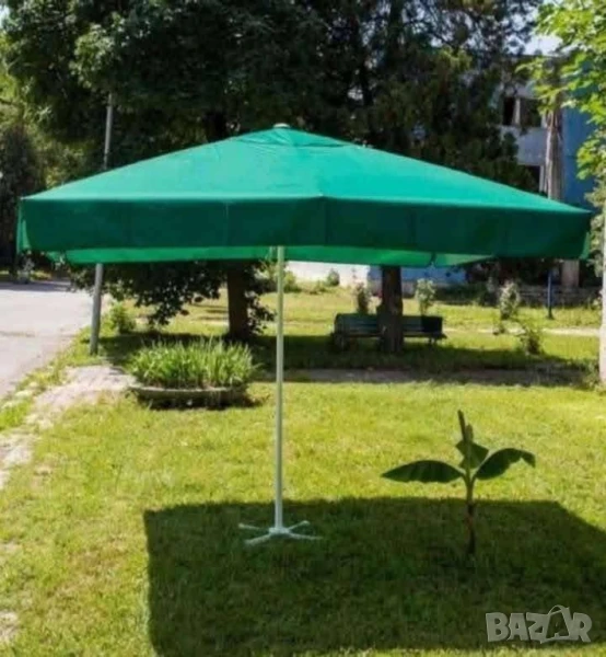 Квадратен градински чадър , снимка 1