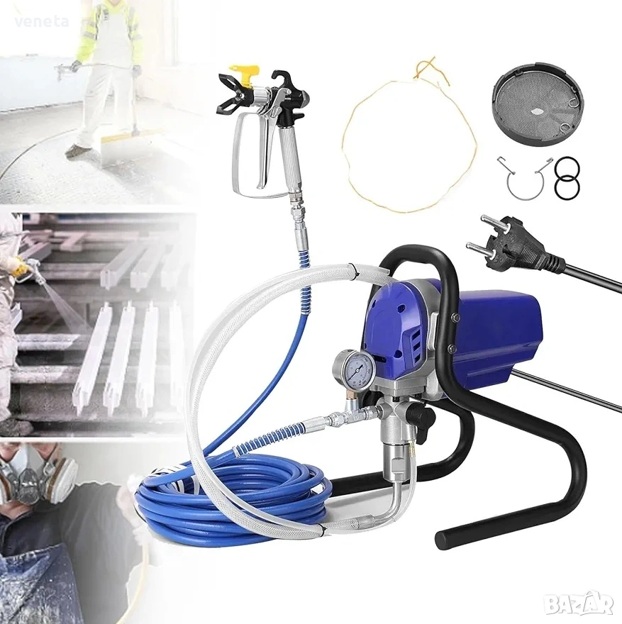 Електрическа помпа, пистолет за боядисване 750w, снимка 1