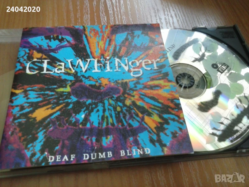 Clawfinger – Deaf Dumb Blind матричен диск, снимка 1