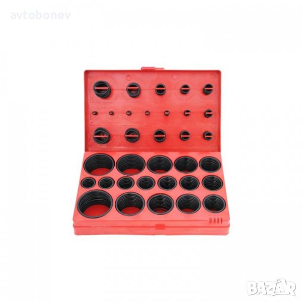 Асортимент уплътнителни пръстени(О-пръстени) в кутия /419 бр. к-т/, снимка 1