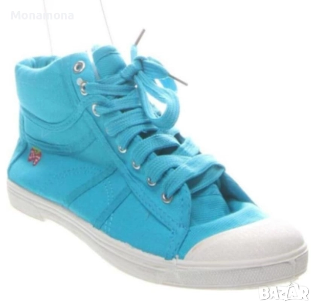 РАЗПРОДАЖБА Сини кецки с черешки, снимка 1