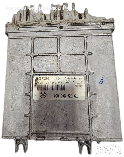 компютър VOLKSWAGEN PASSAT 1.9 TDI BOSCH, 0 281 001 655/656, 0281001655, 0281001656, 028 906 021 GL, снимка 1