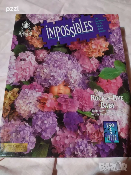 [неналичен] Пъзел "Impossible Rock-A-Bye Baby"  Anne Geddes 750+5 части, снимка 1