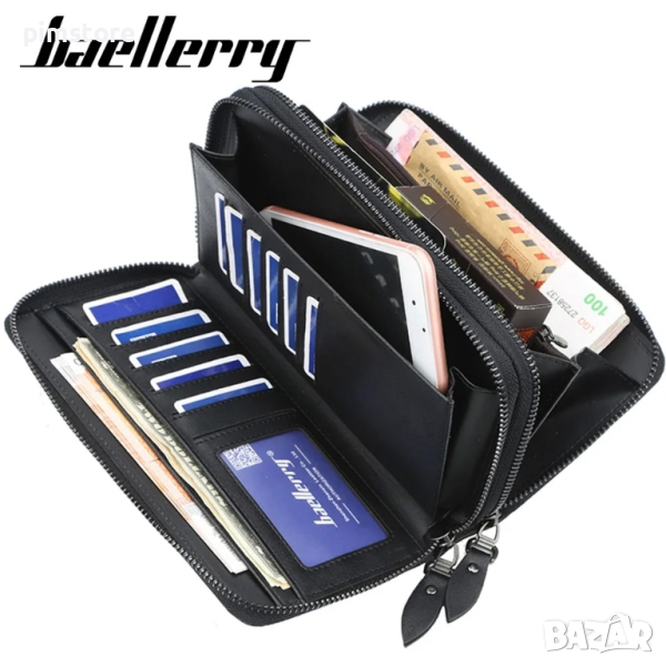 Мъжки портфейл тип чанта Baellerry
, снимка 1