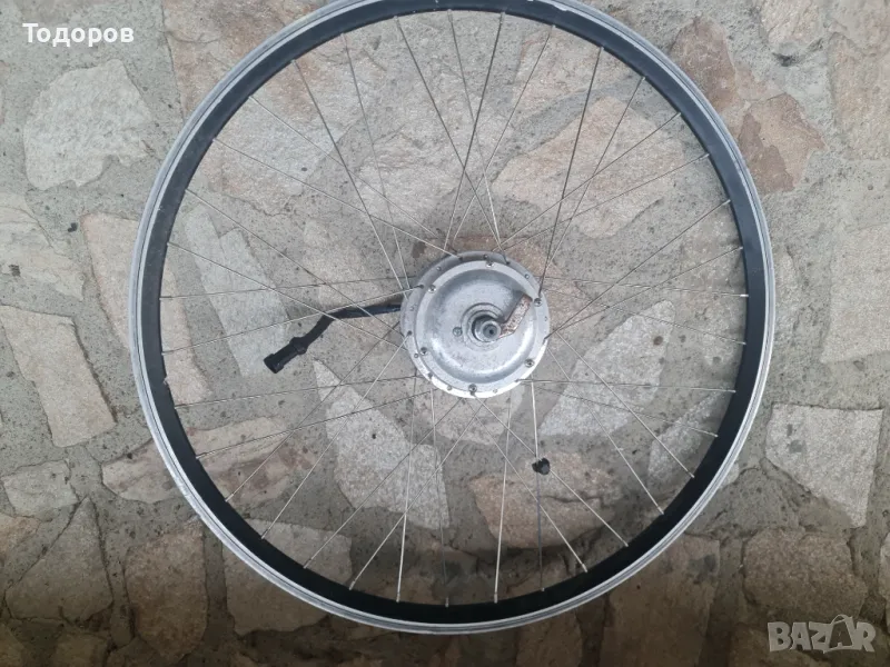 28 цола капла с електрически двигател за велосипед, снимка 1