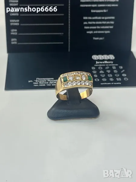 Златен пръстен 18 карата, снимка 1