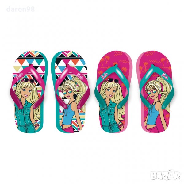 БАРБИ детски джапанки., снимка 1