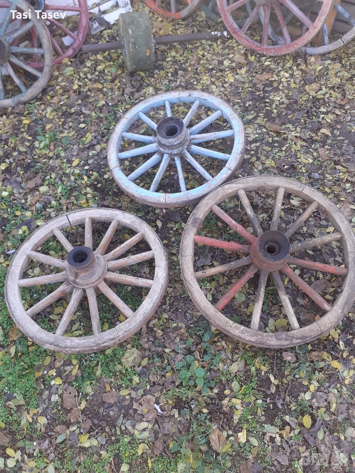 Колеша от каруца, снимка 1