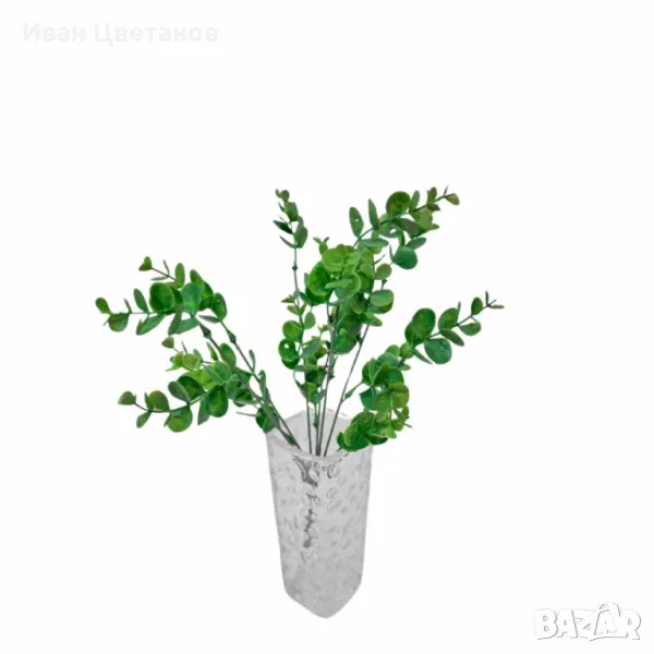 Изкуствен евкалипт – стилна зеленина за всяко пространство, снимка 1