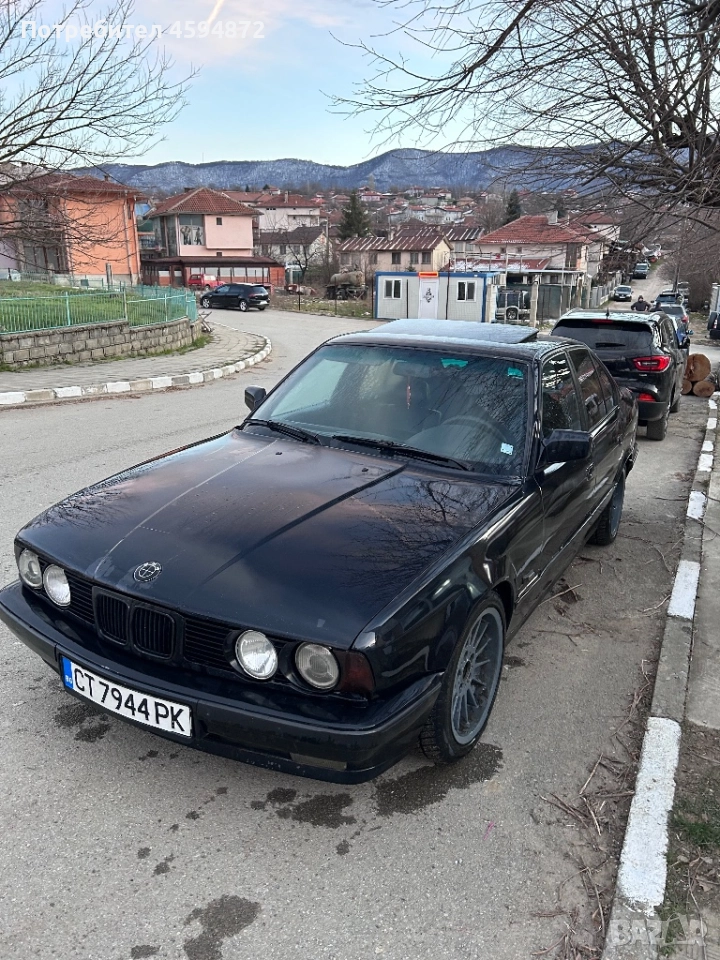 Bmw e34 520i ГАЗ, снимка 1