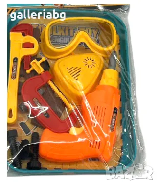 🧰 Детски комплект с инструменти – Toolkit Box Engineer Set 🔧, снимка 1