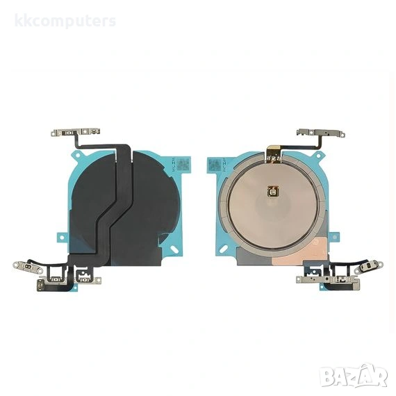 Лентов кабел за APPLE iPhone 12 с модул за безжично зареждане, MagSafe, с бутони за контрол на звука, снимка 1