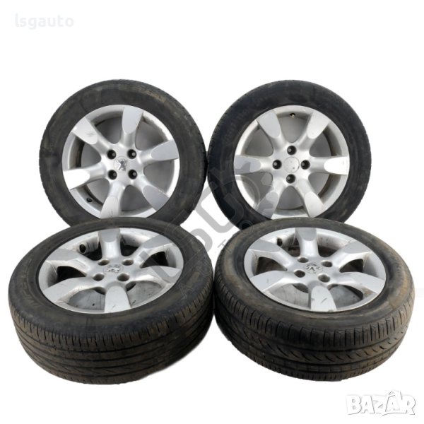 Алуминиеви джанти 4x100 с гуми R16 Peugeot 307 2001-2008 ID: 118130, снимка 1