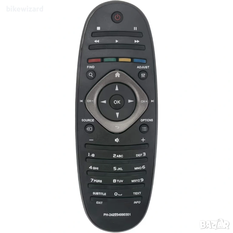 Универсално дистанционно управление за смарт телевизори Philips НОВО, снимка 1