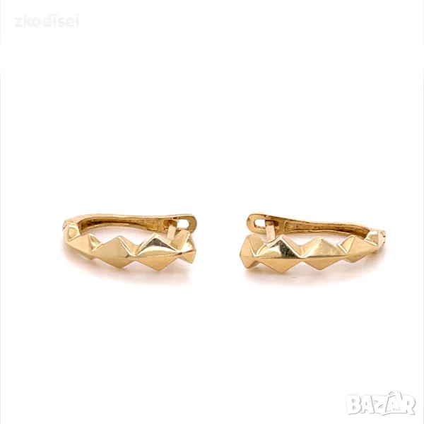 Златни обеци 2,20гр. 14кр. проба:585 модел:26654-5, снимка 1