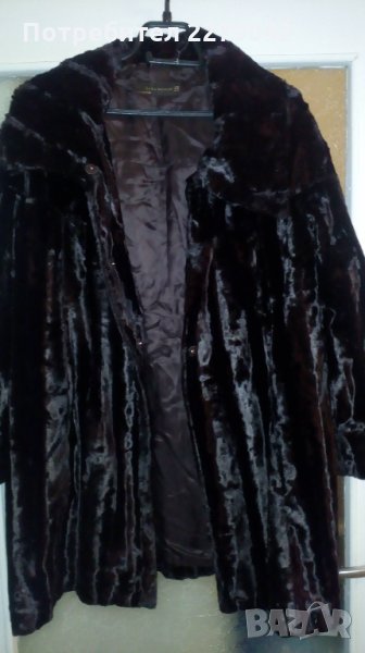 палто от еко кожа на зара, снимка 1