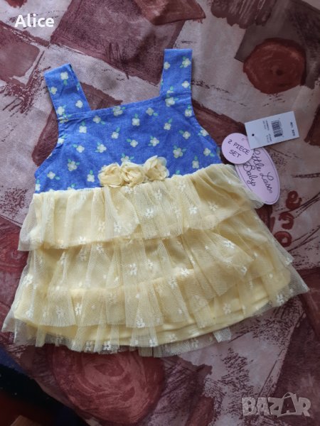 Бебешка рокля, р.12 месеца, снимка 1