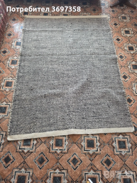 Индийски ръчно направен килим, снимка 1