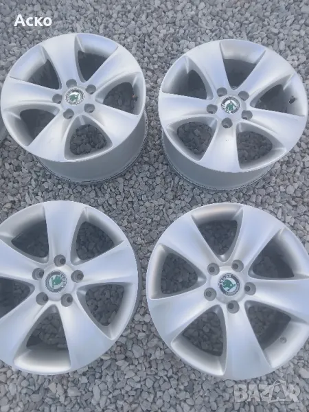 5x112..16цола 7j ET45 оригинални Skoda, снимка 1