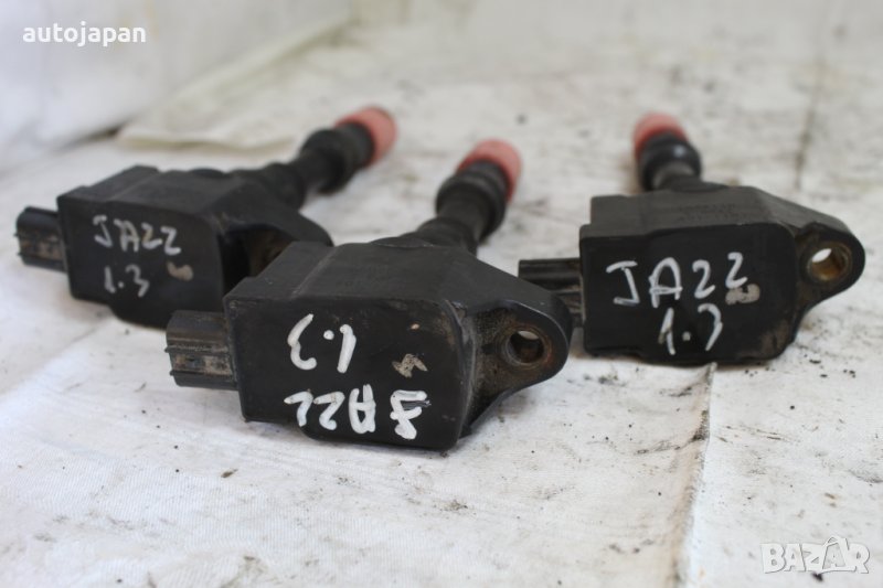 Запалителна бобина Хонда джаз 2 и 3 1.2, 1.3, 1.4 02г-15г, Сивик 7, 8 1.3, 1.4 Honda jazz 2, 3 1.2, , снимка 1