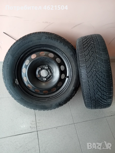4бр. ст. джанти от 2023 със зимни гуми+подарък тасове, снимка 1