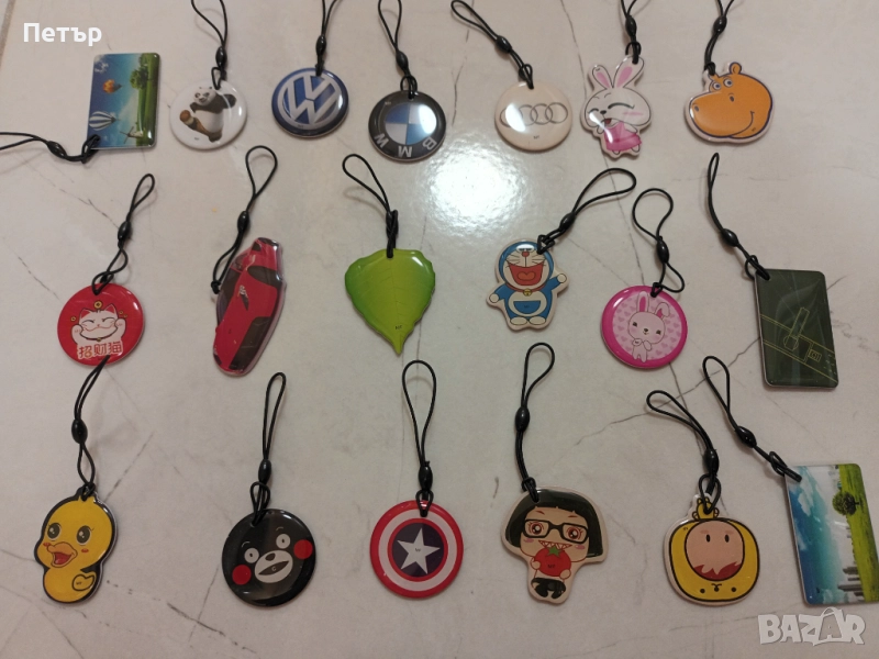 Чипове презаписваеми RFID 13,56kHz за входна врата,гаражна врата,бариера,чип детски, за деца, снимка 1