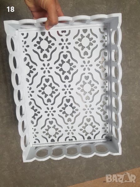 Дървен поднос, снимка 1