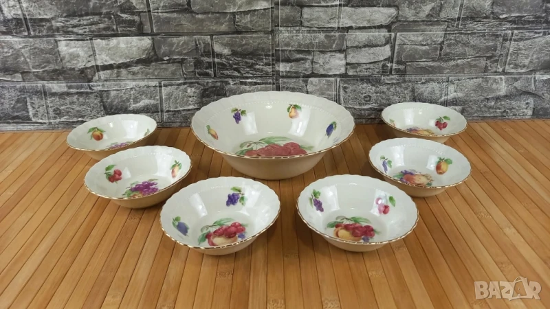 Порцеланови купички с плодове Schwarzenhammer, снимка 1
