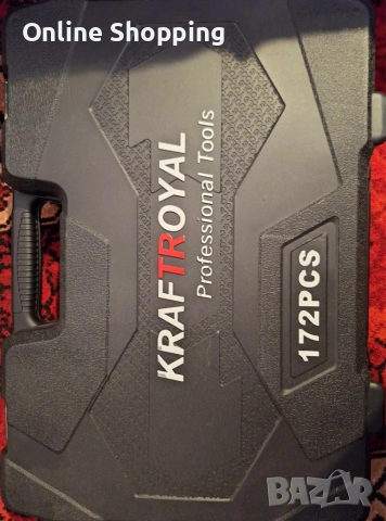 Куфар с инструменти Гедоре 172 части с 3 броя тресчотки, снимка 8 - Гедорета - 53405061