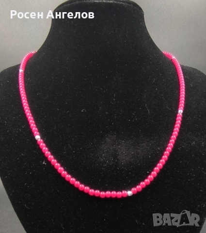 Рубинено Колие , снимка 2 - Колиета, медальони, синджири - 52376950