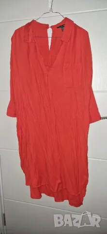 Дамска риза рокля червена М/Л без следи от употреба 