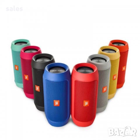 Тонколона JBL Charge 2 Plus, 2.0, 15W RMS, безжична, 3.5mm jack/Bluetooth, снимка 1