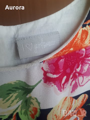 Цветна рокля, 9- 10 год., като нова, снимка 14 - Детски рокли и поли - 39538620