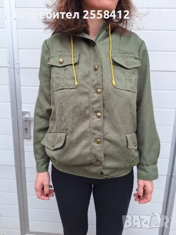 Стара униформа/куртка начално военно обучение, снимка 2 - Колекции - 49938836