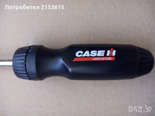 CASE IH  snap on  качествена отвертка-тресчотка с 5 бита , снимка 5 - Отвертки - 43562861